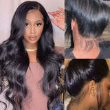 Angela| Preplucked Virgin Human Hair 360 Lace Wig | Body Wave