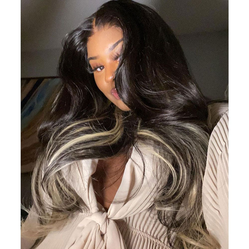 Auralie | Hidden Highlight 5x5 Closure Skin Melt Swiss Lace Wig