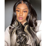 Auralie | Hidden Highlight 5x5 Closure Skin Melt Swiss Lace Wig