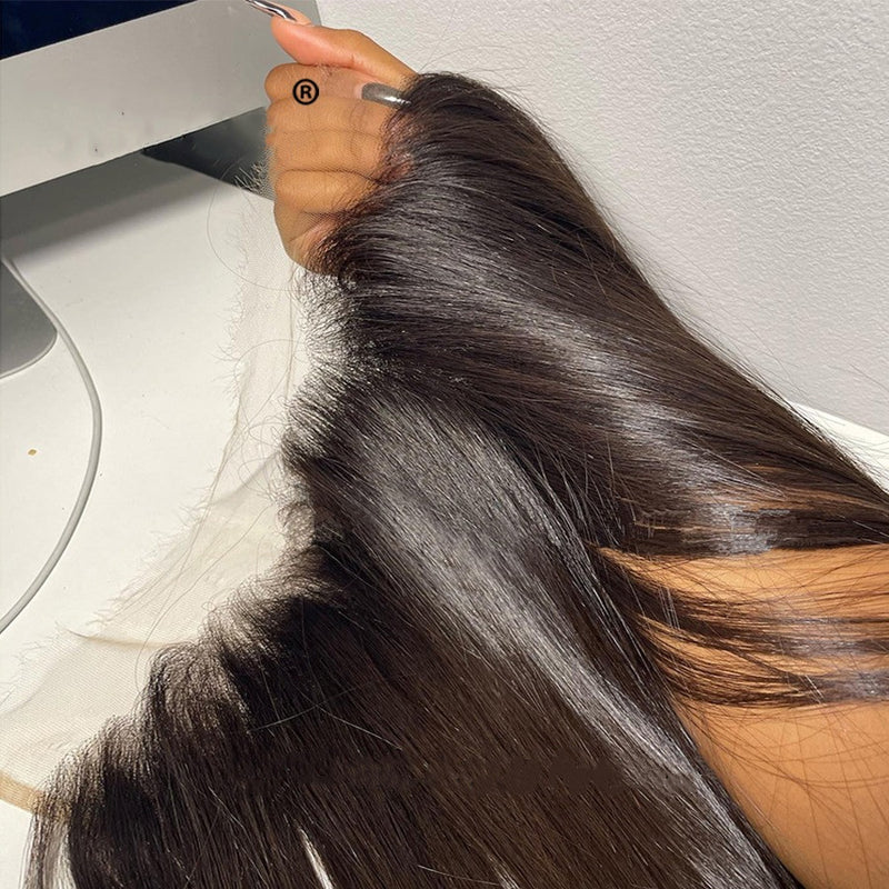 Skin Melt Lace Pre-Plucked Delicate Hairline 13x6 Lace Frontal Wave Textures (Not Wig)