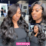 Brittany | Diamond Fake Scalp 13X4 Lace Front Wig | Body Wave