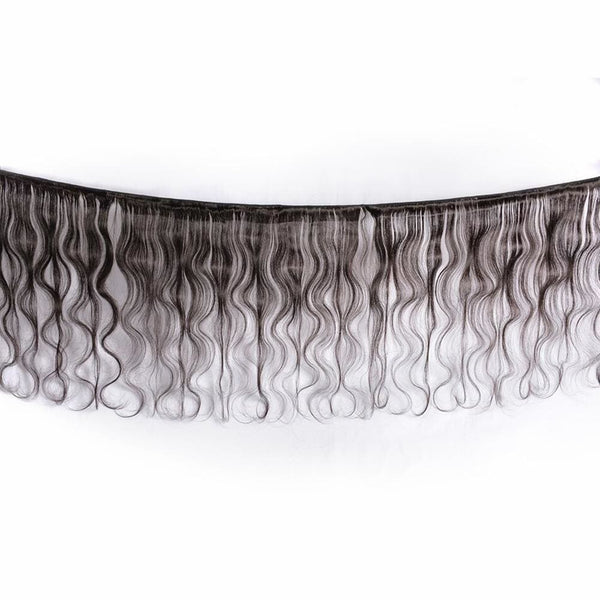 Body Wave Brazilian Virgin Hair Weave Bundles With 4x4 Closure
