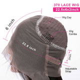 Cedrica | Preplucked Human Hair 370 Lace Frontal Wig Loose Wave