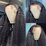 13x6 3D FULL FRONTAL Skin Melt Lace Preplucked Human Hair Lace Front Wig | Curly