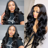 Dona | 4X4 Lace Closure Wig Pre-plucked Human Hair Body Wave
