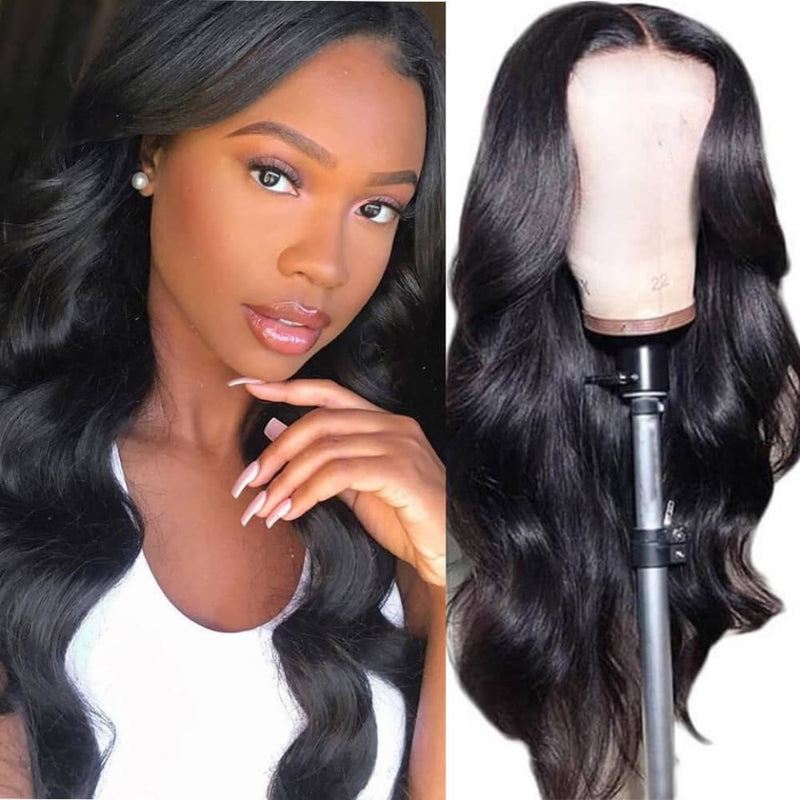 Dona | 5X5 Lace Closure Wig 250% Density Pre-plucked Human Hair Body Wave