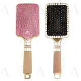 Rhinestone Diamond-Dazzling Anti Frizz Detangling Hair Brush