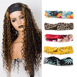 Glueless Headband Wig Precolored Highlight Virgin Human Hair Wig - 12’’ / Collection 2