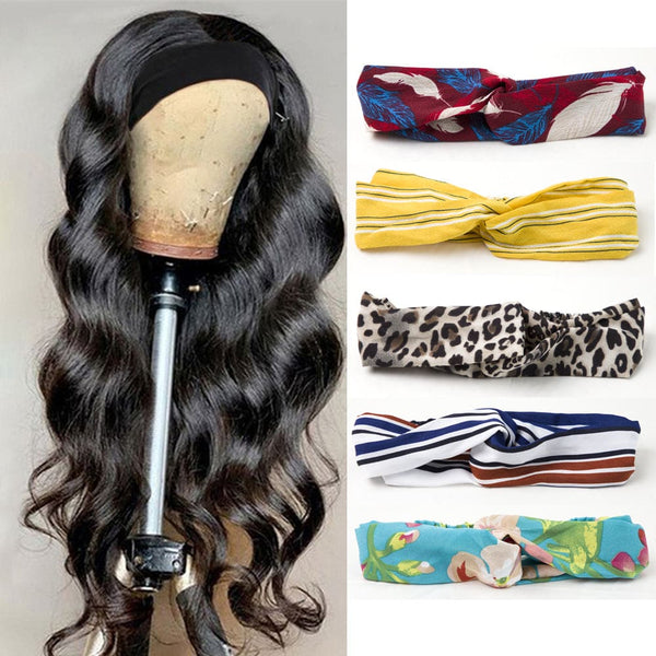 Glueless Headband Wig Virgin Human Hair Body Wave - 12’’ / Collection 1