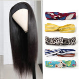 Glueless Headband Wig Virgin Human Hair Silky Straight - 12’’ / Collection 1