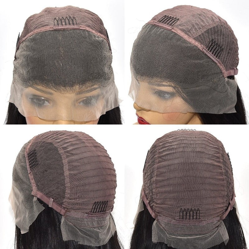 Althea | Blonde Highlight  Water Wave Virgin Human Hair Bob Lace Wig