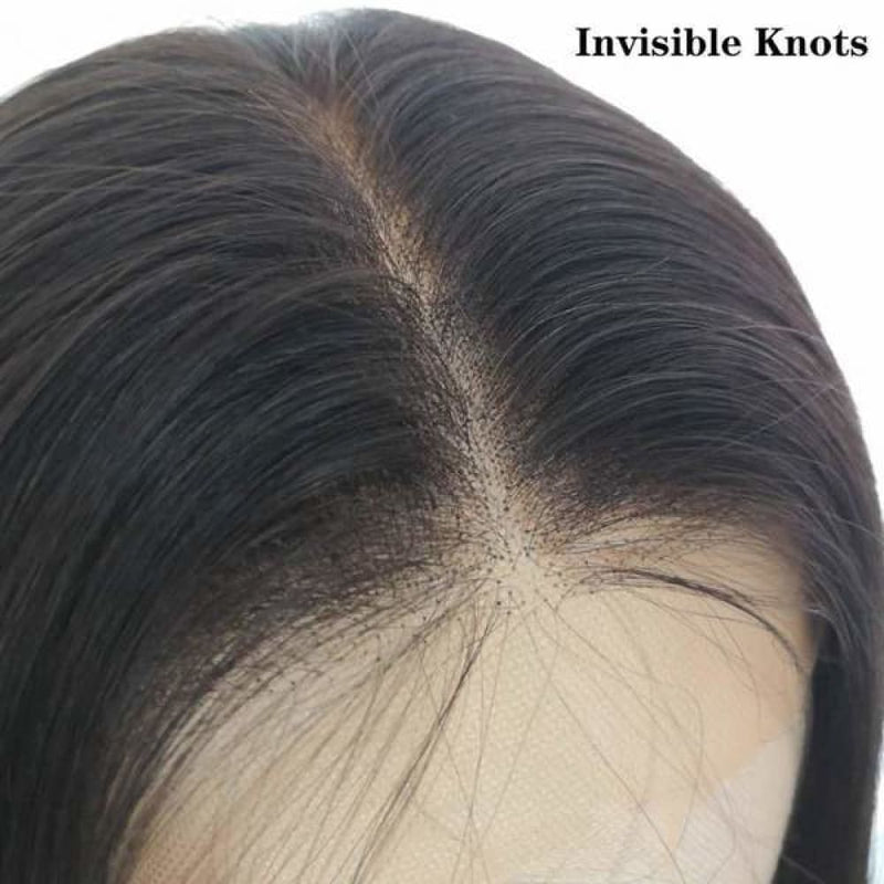 Invisible Knot Most Undectable Human Hair Loose Wave Lace Wig