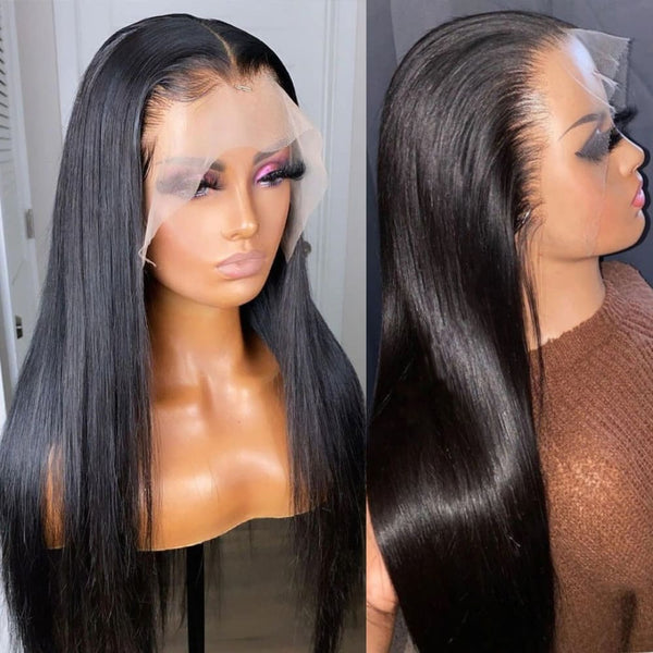 Jordan | Invisible Knots 370 Lace Frontal Wig | Silky Straight - 22 inch