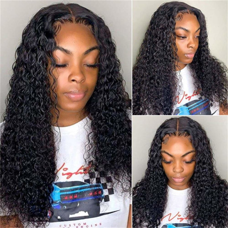 Kina | 4X4 Lace Closure Wig Pre-plucked Human Hair Curly
