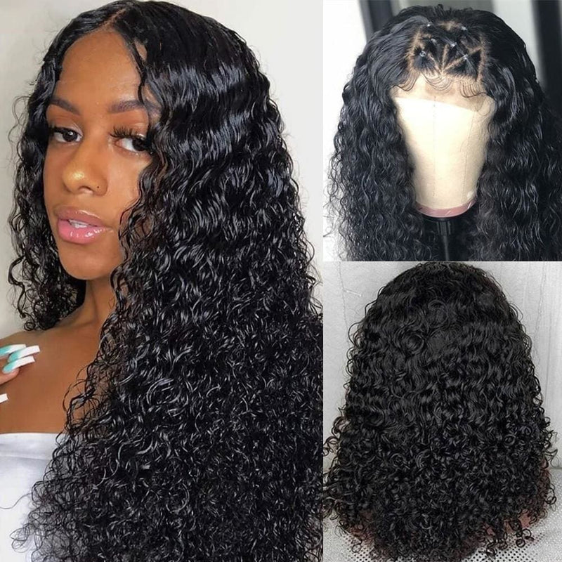 Kina | 5X5 Lace Closure Wig 250% Density Pre-plucked Human Hair Curly