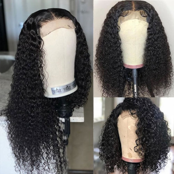 Kina | 5X5 Lace Closure Wig 250% Density Pre-plucked Human Hair Curly