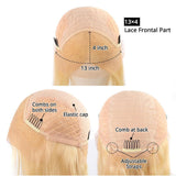 Miranda | Preplucked Virgin 613 Blonde Human Hair Lace Wig | Body Wave