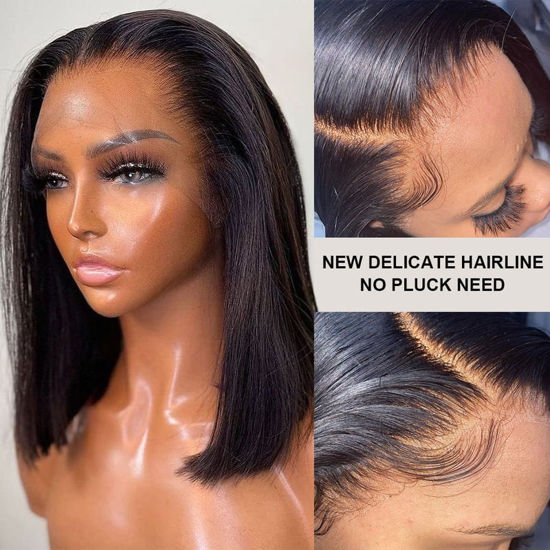 NEW Boutique Skin Melt Lace + Delicate Hairline Frontal Bob Wigs