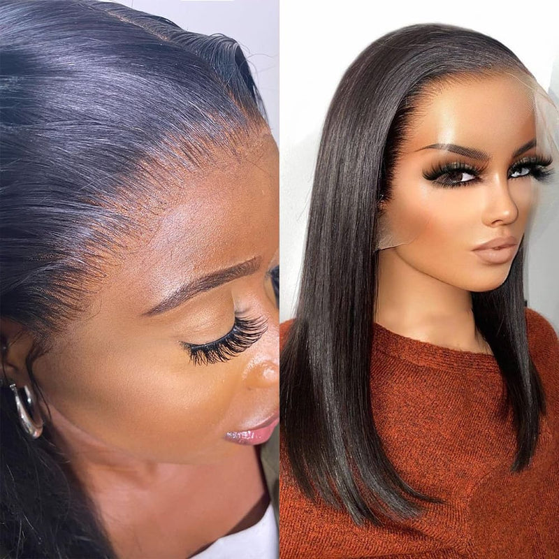 NEW Boutique Skin Melt Lace + Delicate Hairline Frontal Bob Wigs