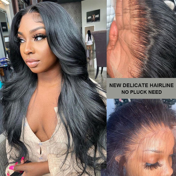 NEW Boutique Skin Melt Lace + Delicate Hairline Frontal Wig Body Wave