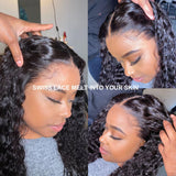 NEW Boutique Skin Melt Lace + Delicate Hairline Frontal Wig Deep Wave