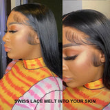 NEW Boutique Skin Melt Lace + Delicate Hairline Frontal Wig Silky Straight