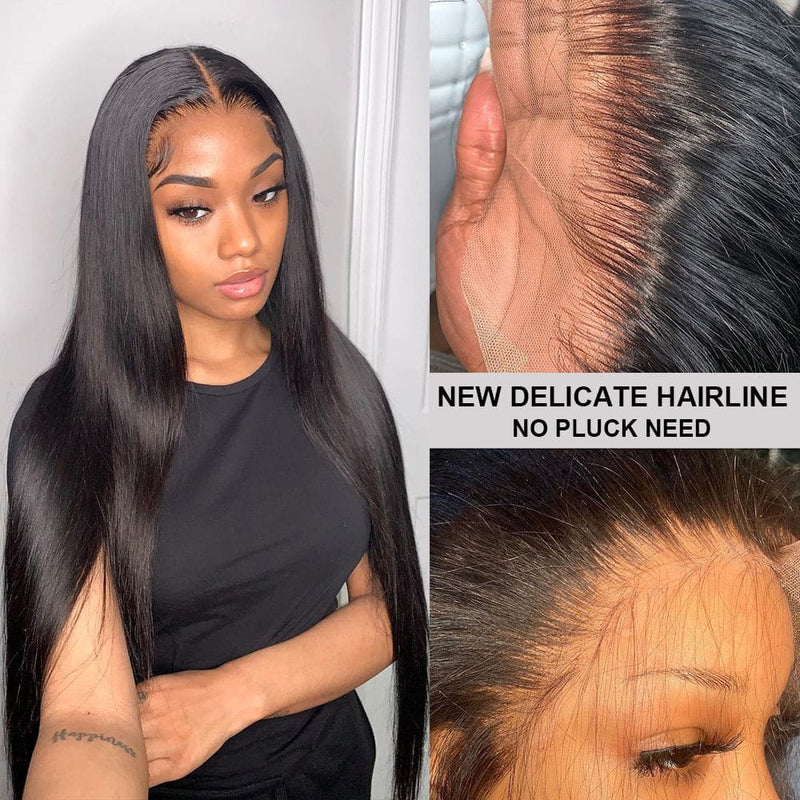 NEW Boutique Skin Melt Lace + Delicate Hairline Frontal Wig Silky Straight