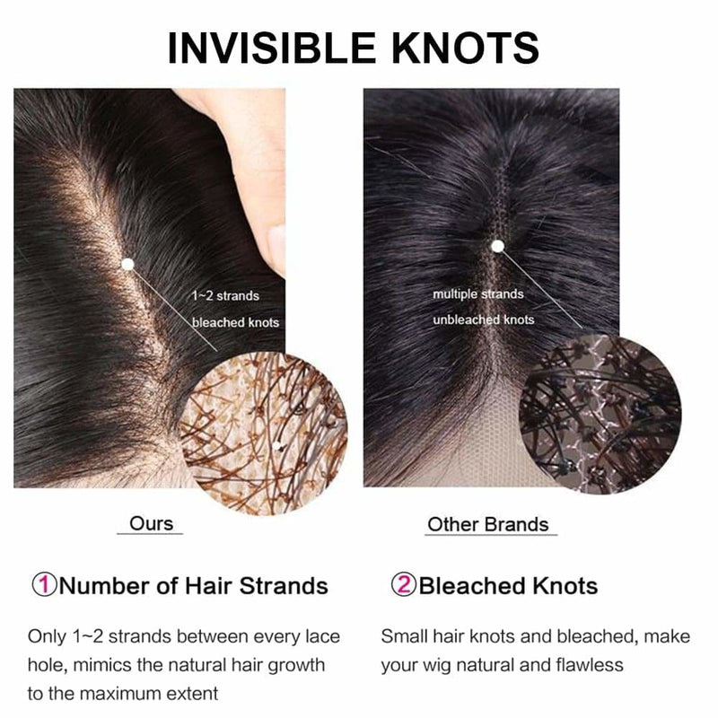 NEW Launch 13*6 Skin Melt Wig Invisible Swiss Lace+ Invisible Knots
