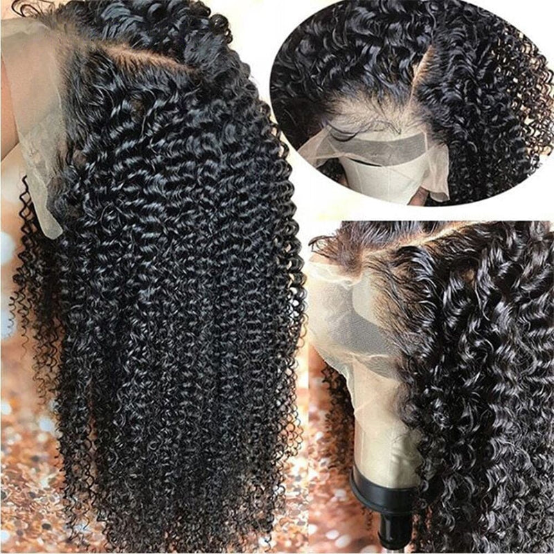 Rhea | NEW 13*6 Skin Melt Lace Front Kinky Curly Wig Invisible Swiss Lace+ Invisible Knots