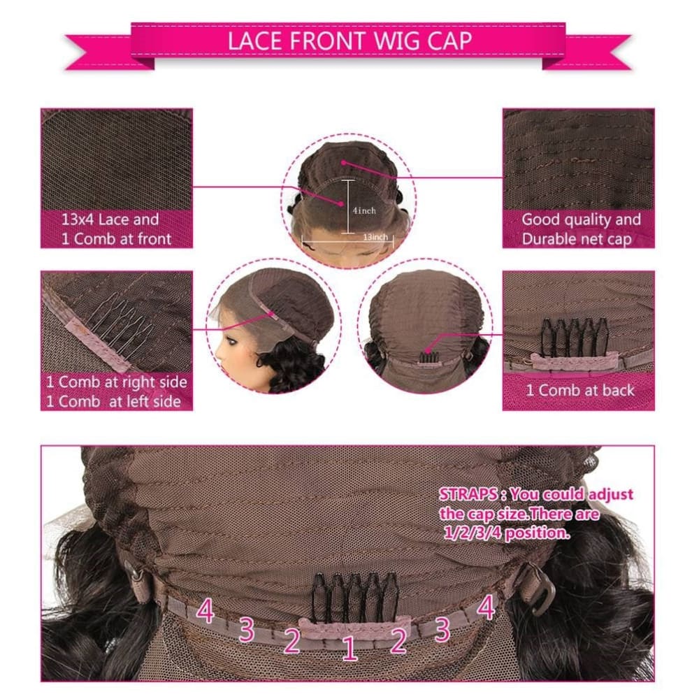 Afsisterwig - Skin Melt Lace Front Wig Loose Deep Wave 13x4