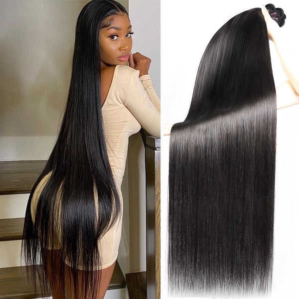 Super Long Virgin Human Hair 1 Bundle Sale 24inch to 40inch