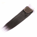 Copy of Pre-Plucked Hairline Straight Lace Closure With Baby Hair Brazilian Hair