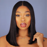 Taylor| Human Hair BOB Lace Wig | Silky Straight